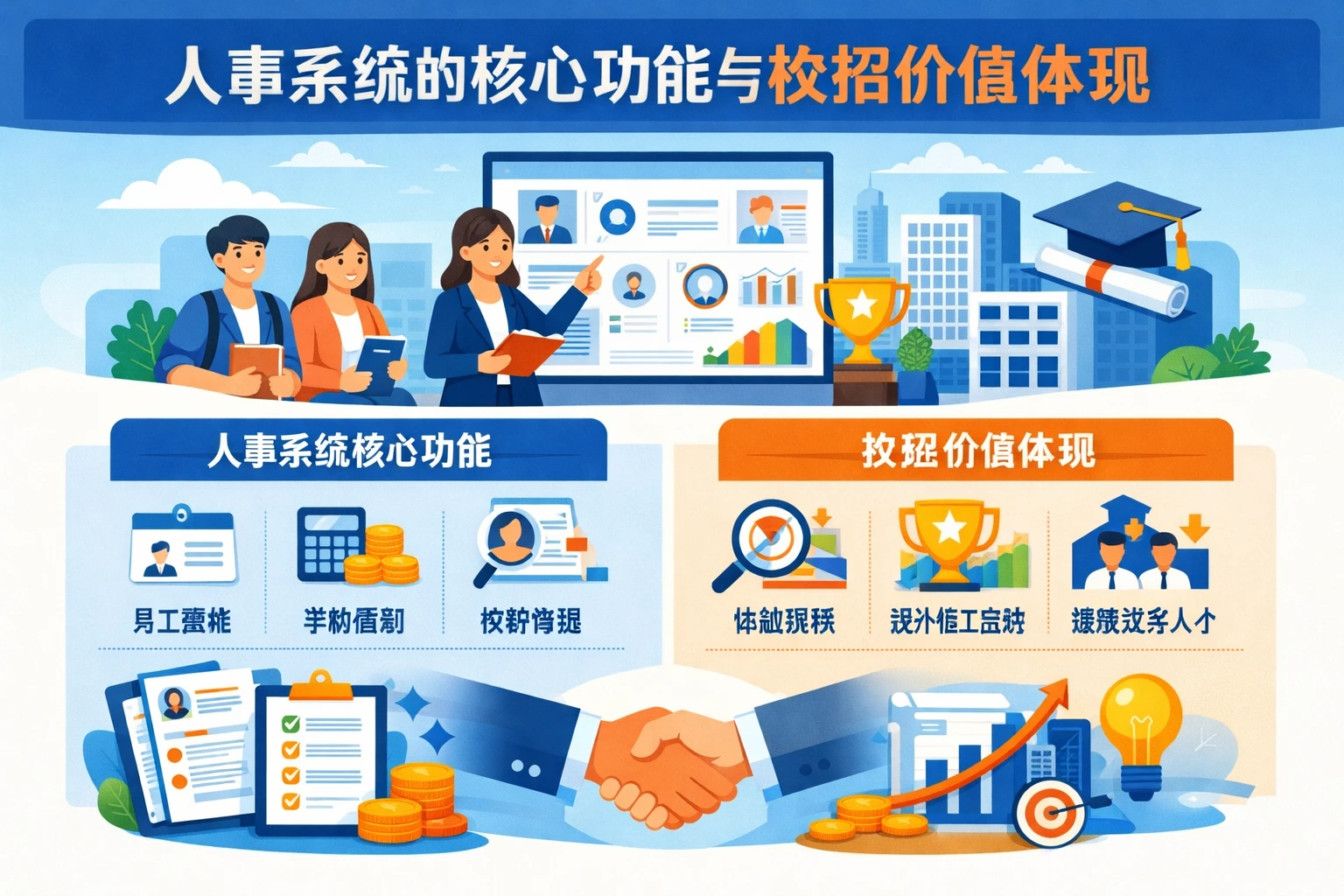 人事系统的核心功能与校招价值体现