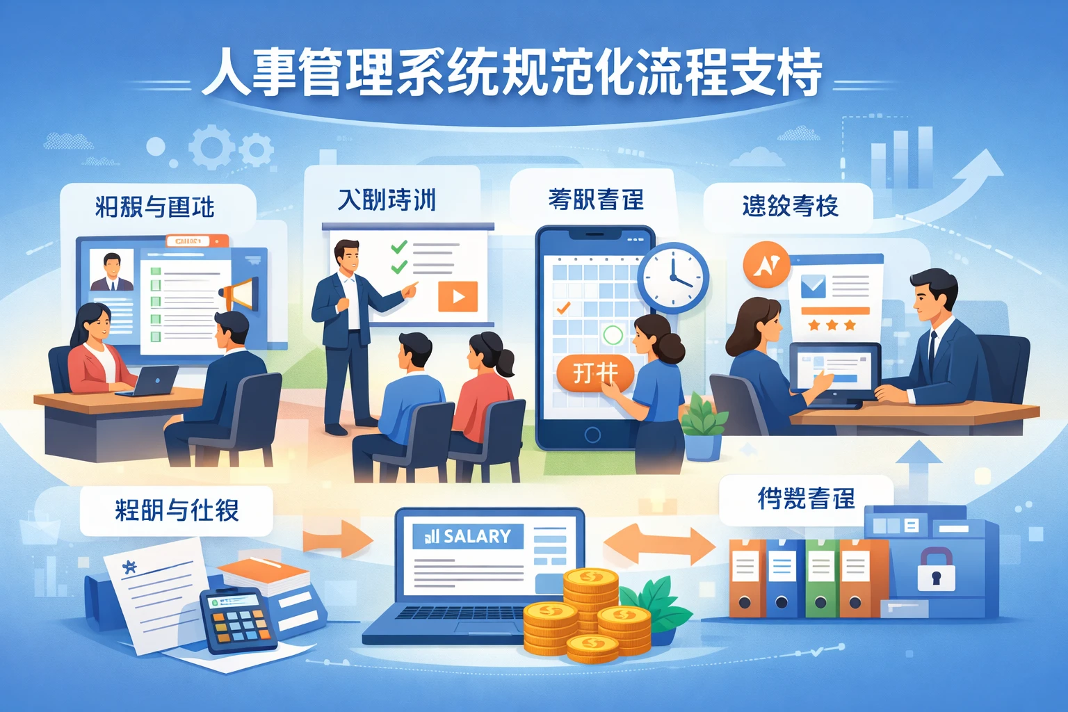 人事管理系统的规范化流程支持