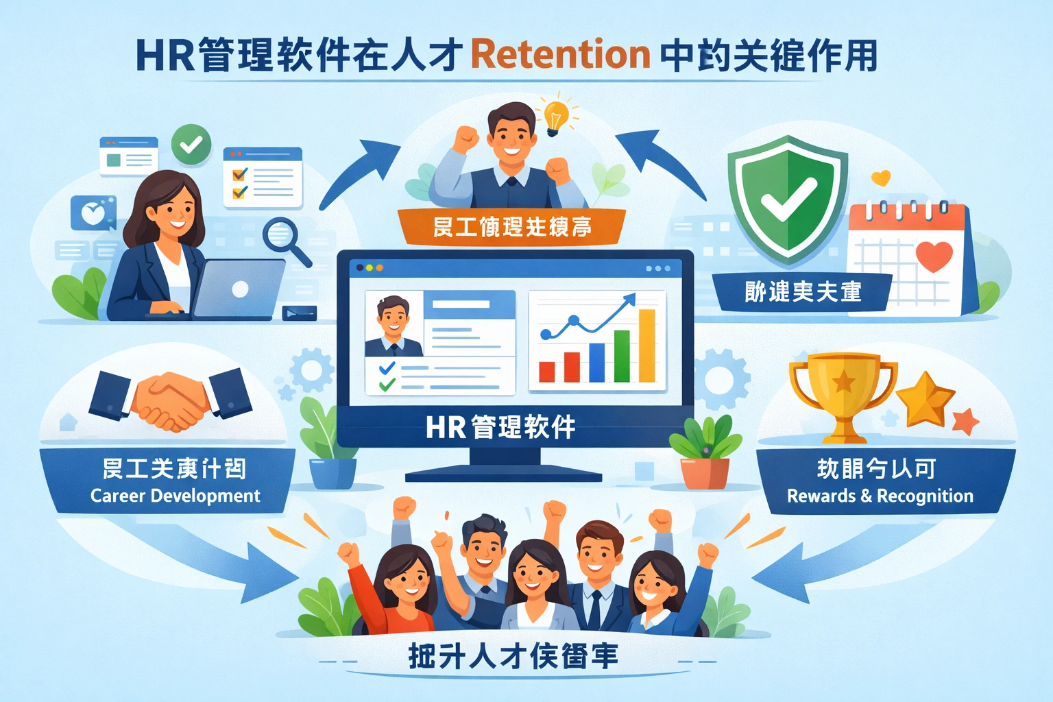 HR管理软件在人才 retention 中的关键作用