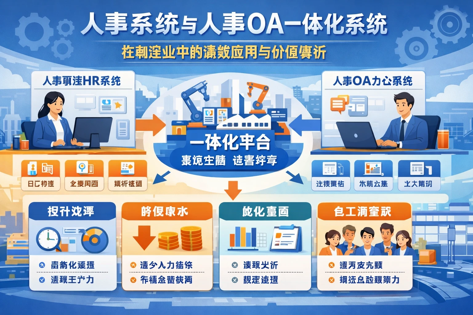 人事系统与人事OA一体化系统在制造业中的高效应用与价值解析