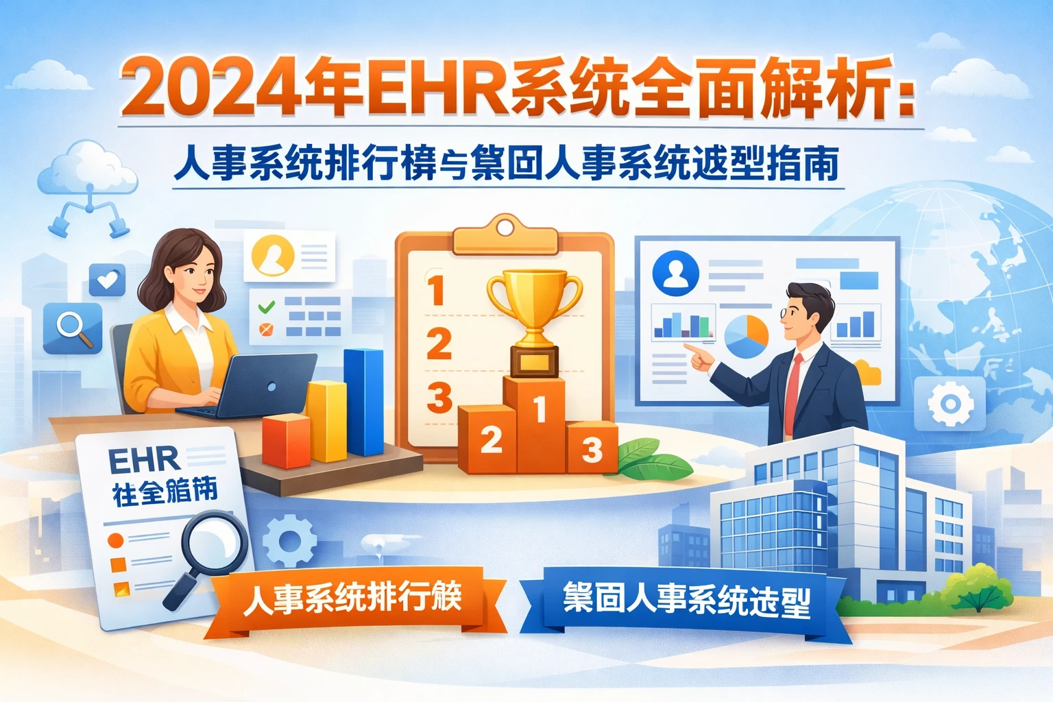 2024年ehr系统全面解析：人事系统排行榜与集团人事系统选型指南