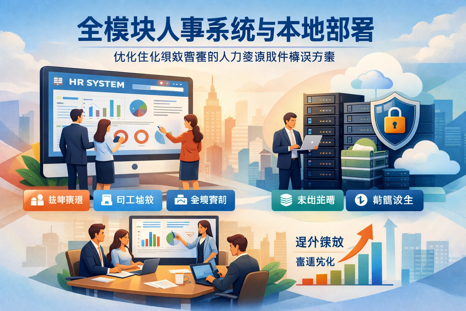 全模块人事系统与本地部署：优化企业绩效管理的人力资源软件解决方案