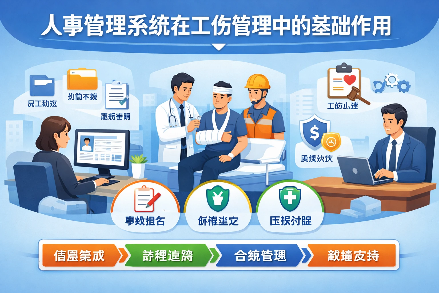 人事管理系统在工伤管理中的基础作用