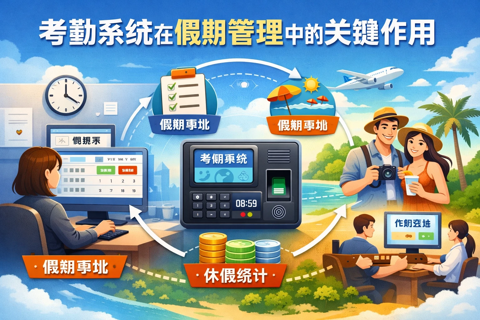 考勤系统在假期管理中的关键作用