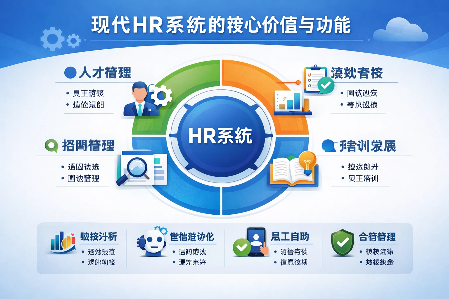 现代HR系统的核心价值与功能