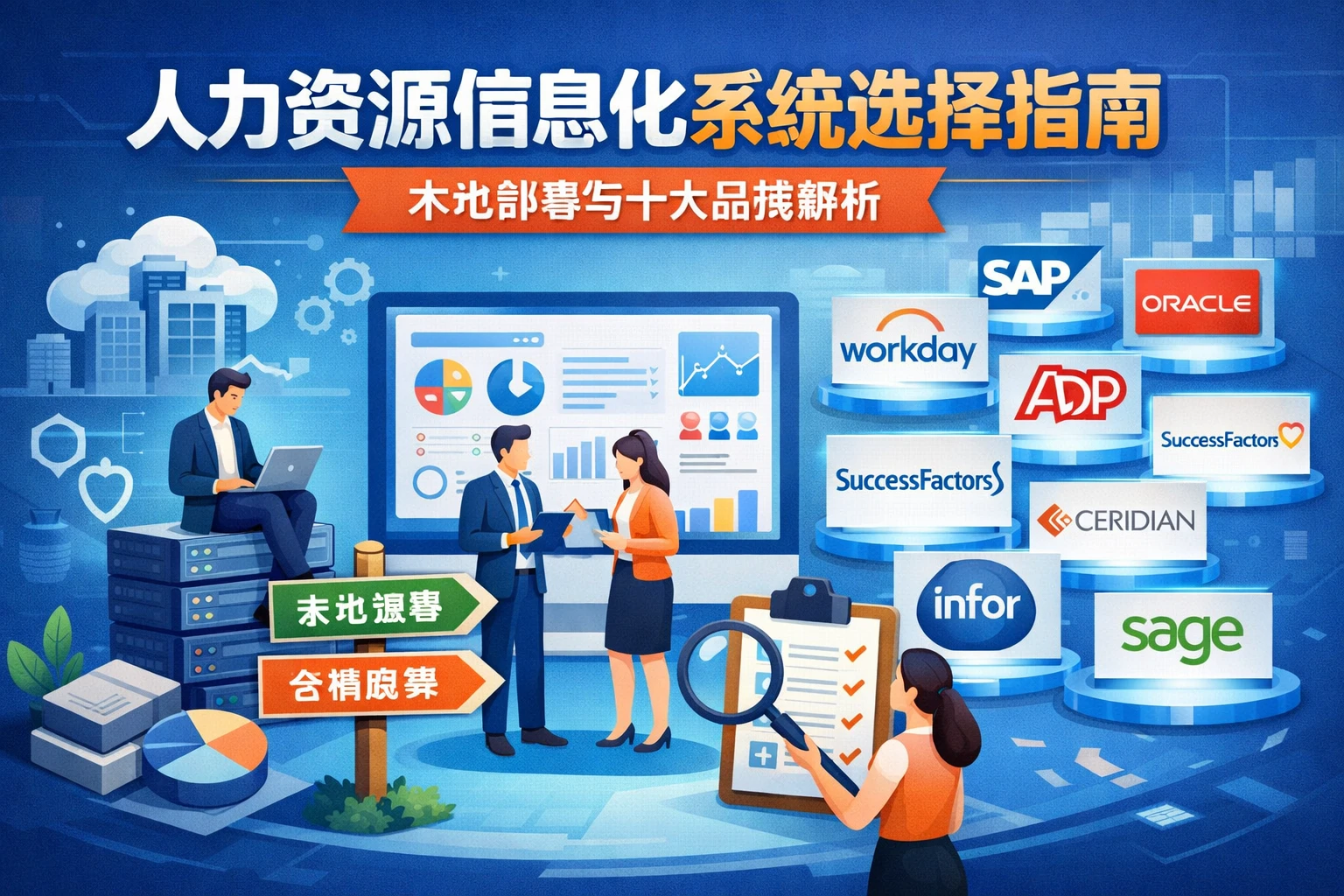 人力资源信息化系统选择指南：本地部署与十大品牌解析