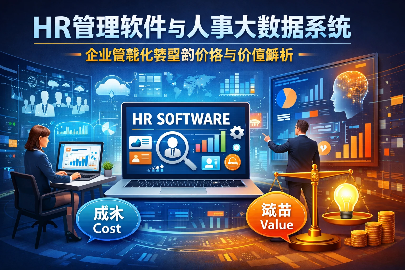 HR管理软件与人事大数据系统：企业智能化转型的价格与价值解析