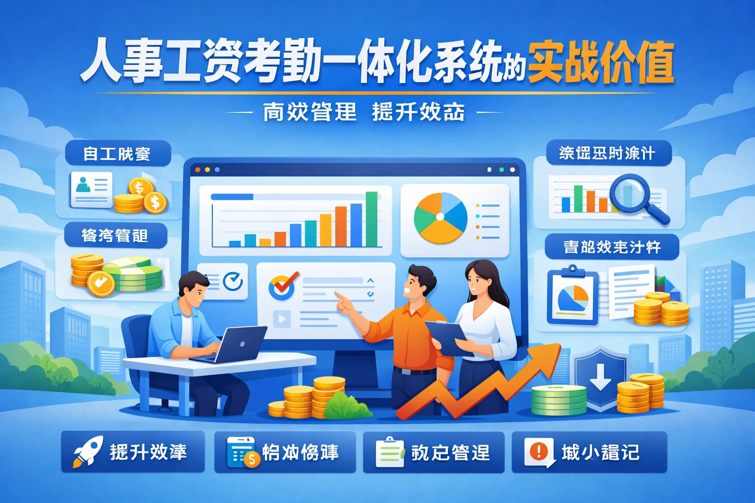 人事工资考勤一体化系统的实战价值