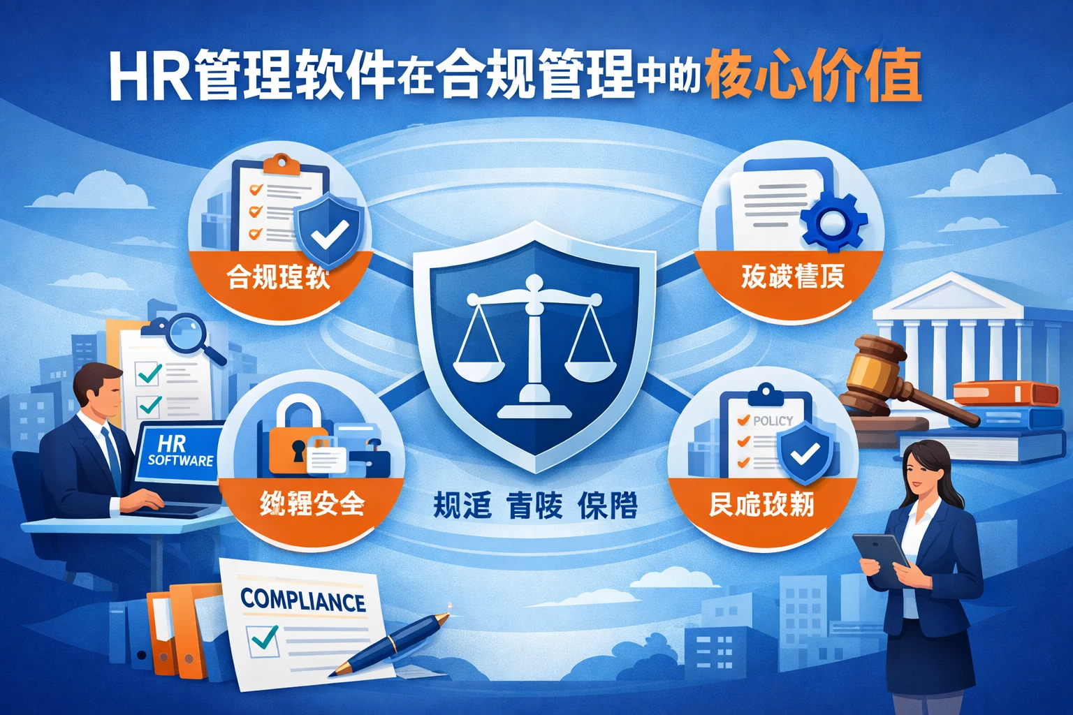 HR管理软件在合规管理中的核心价值