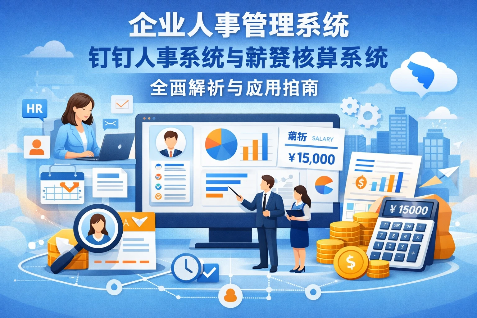 企业人事管理系统、钉钉人事系统与薪资核算系统的全面解析与应用指南