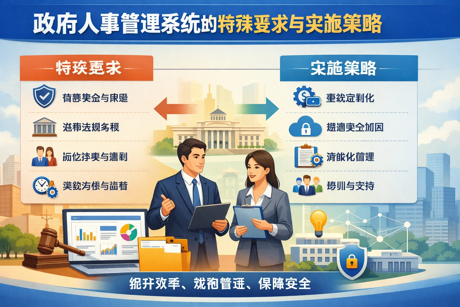 政府人事管理系统的特殊要求与实施策略