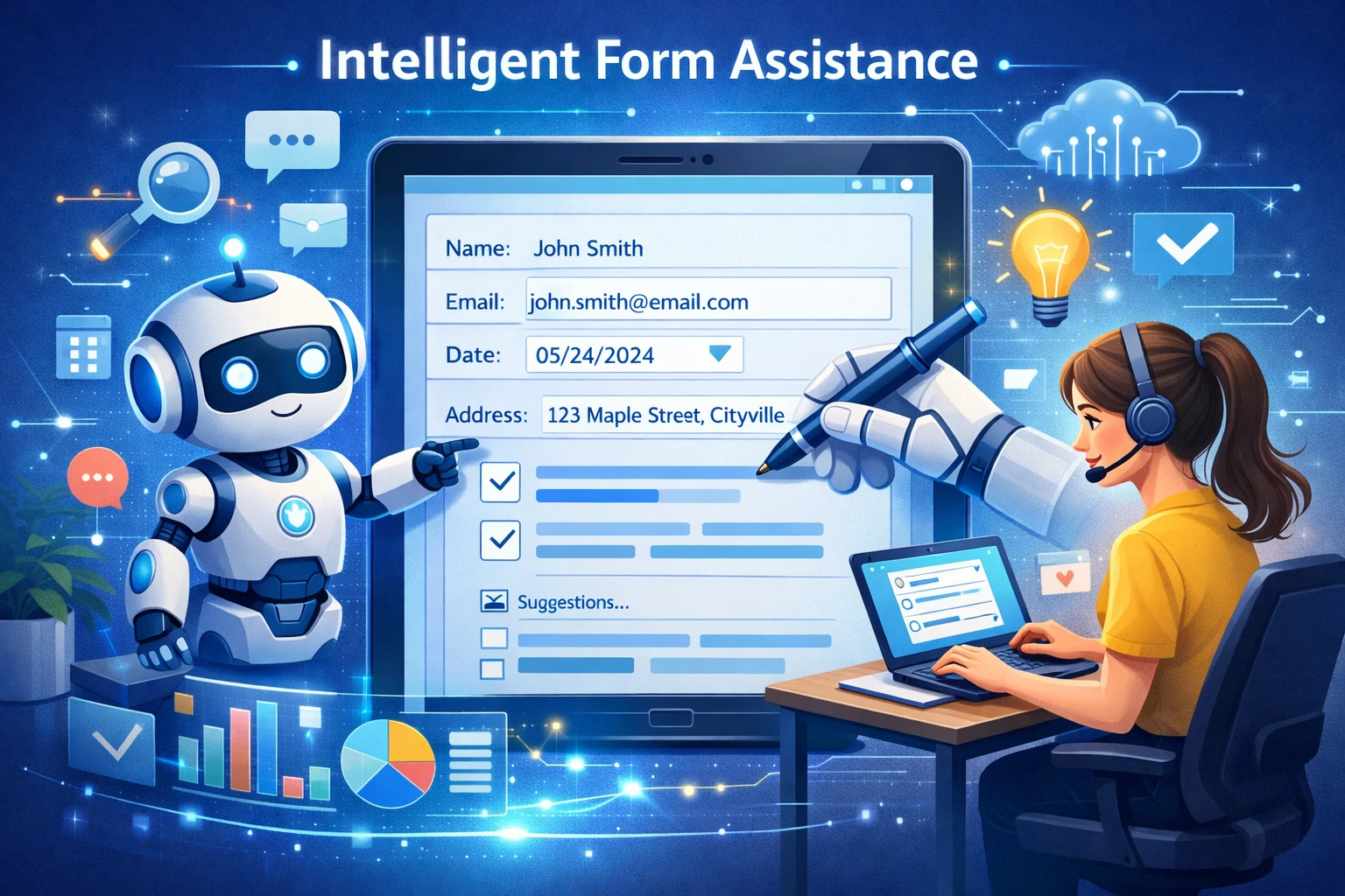 智能化填写辅助功能