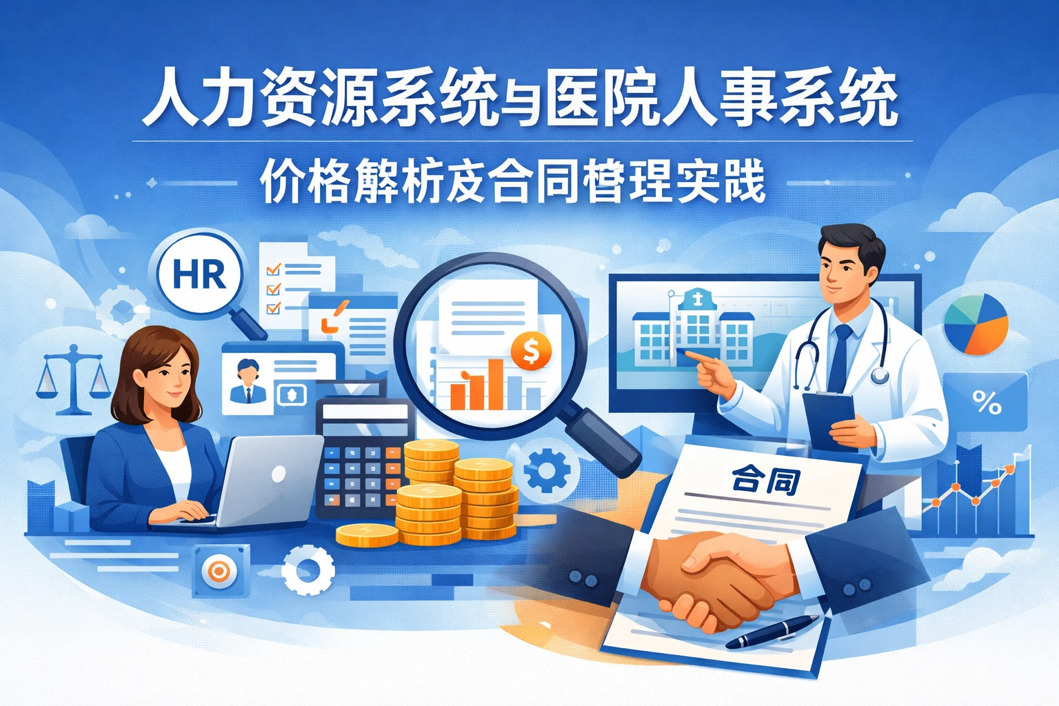人力资源系统与医院人事系统价格解析及合同管理实践