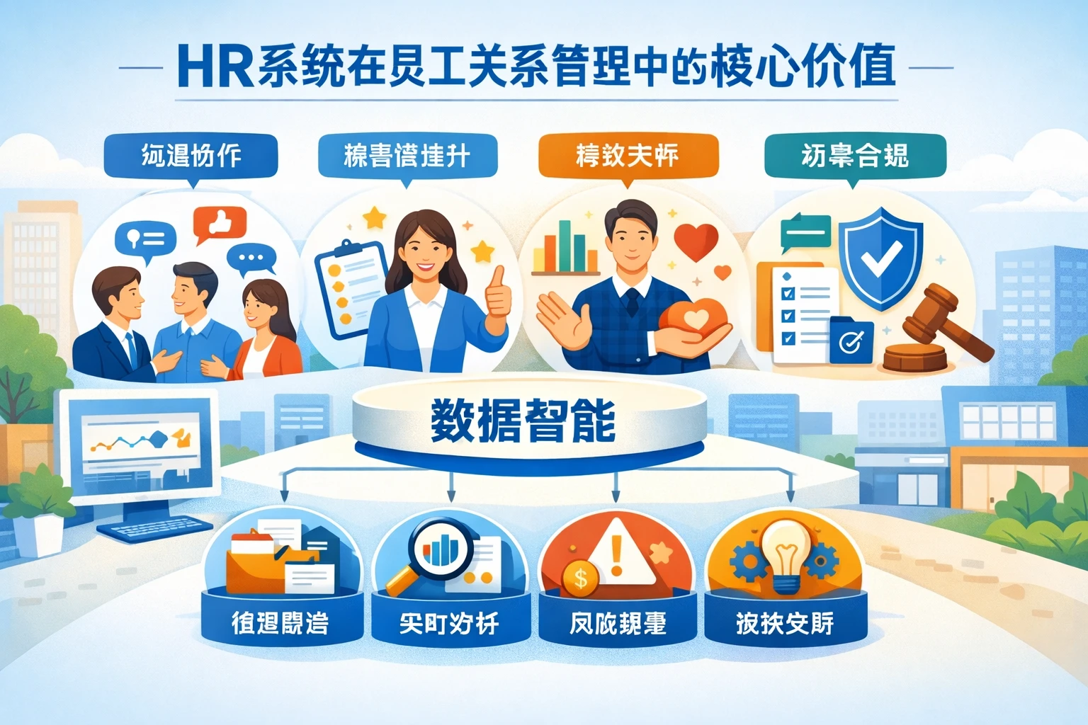 HR系统在员工关系管理中的核心价值
