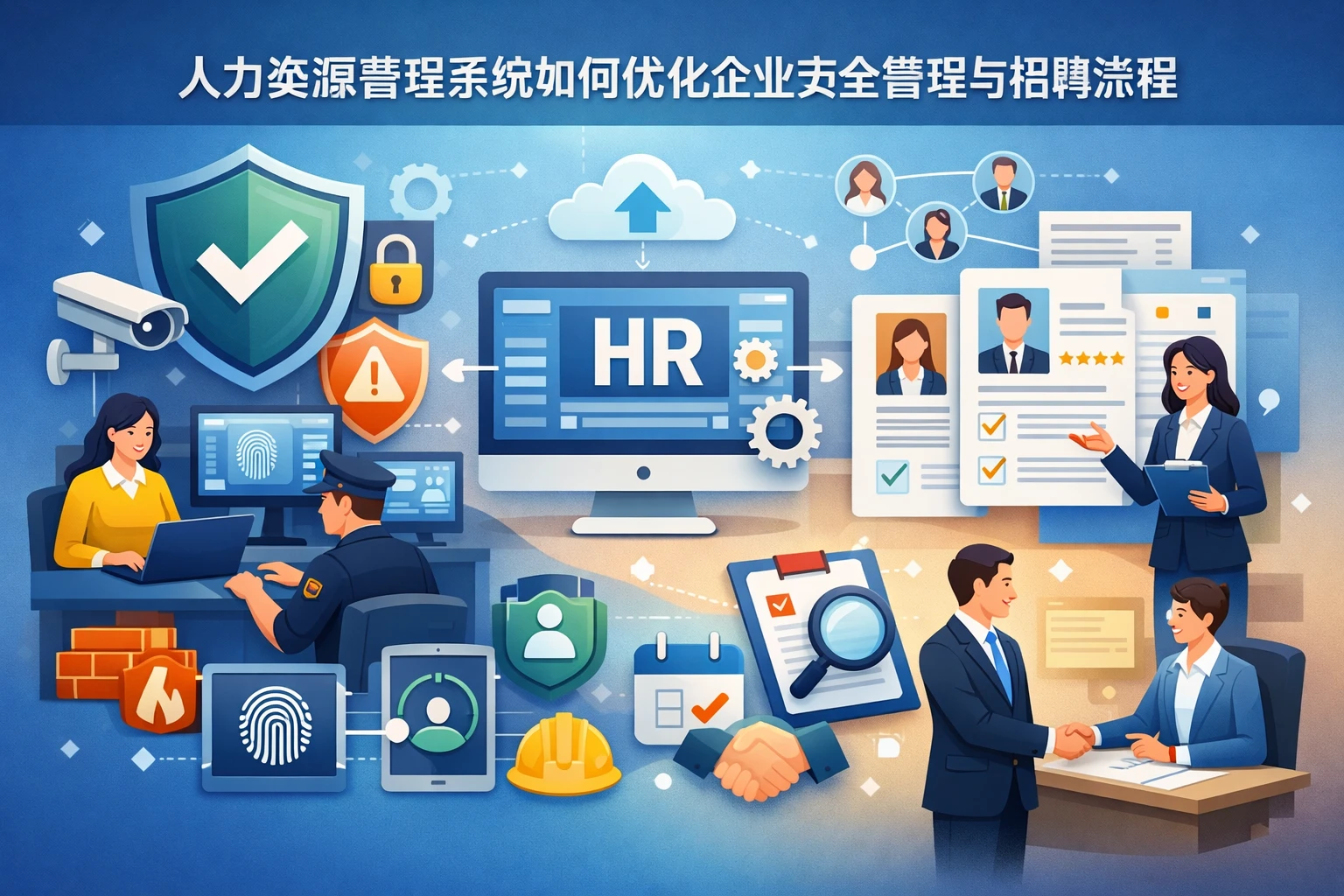 人力资源管理系统如何优化企业安全管理与招聘流程
