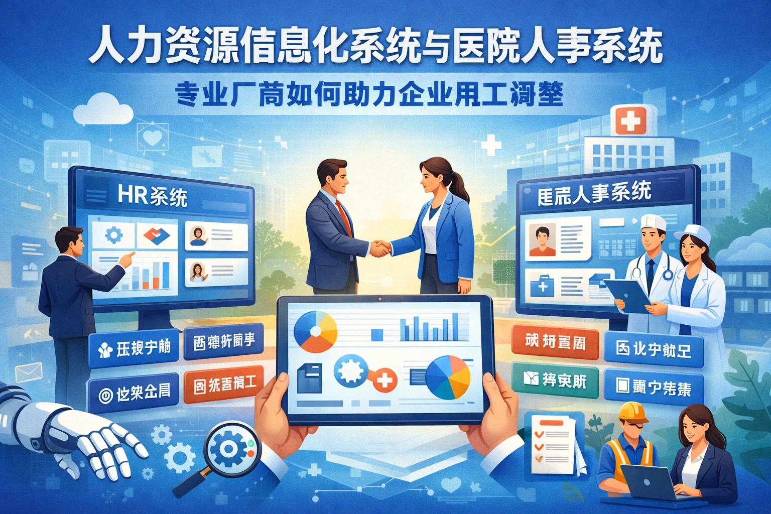 人力资源信息化系统与医院人事系统：专业厂商如何助力企业用工调整