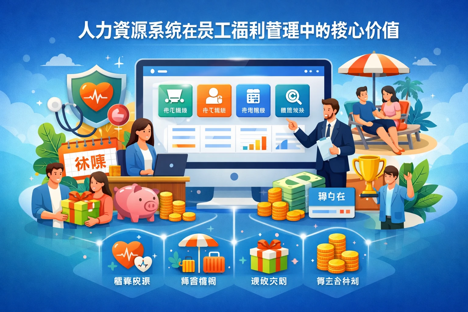 人力资源系统在员工福利管理中的核心价值