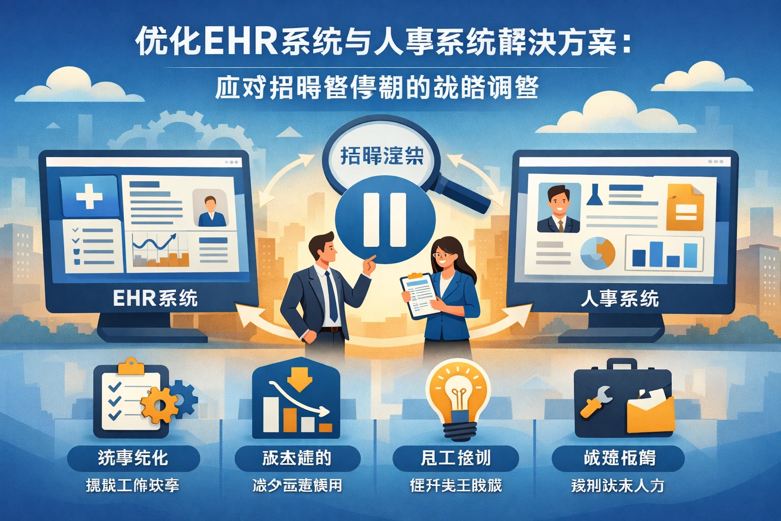 优化EHR系统与人事系统解决方案：应对招聘暂停期的战略调整
