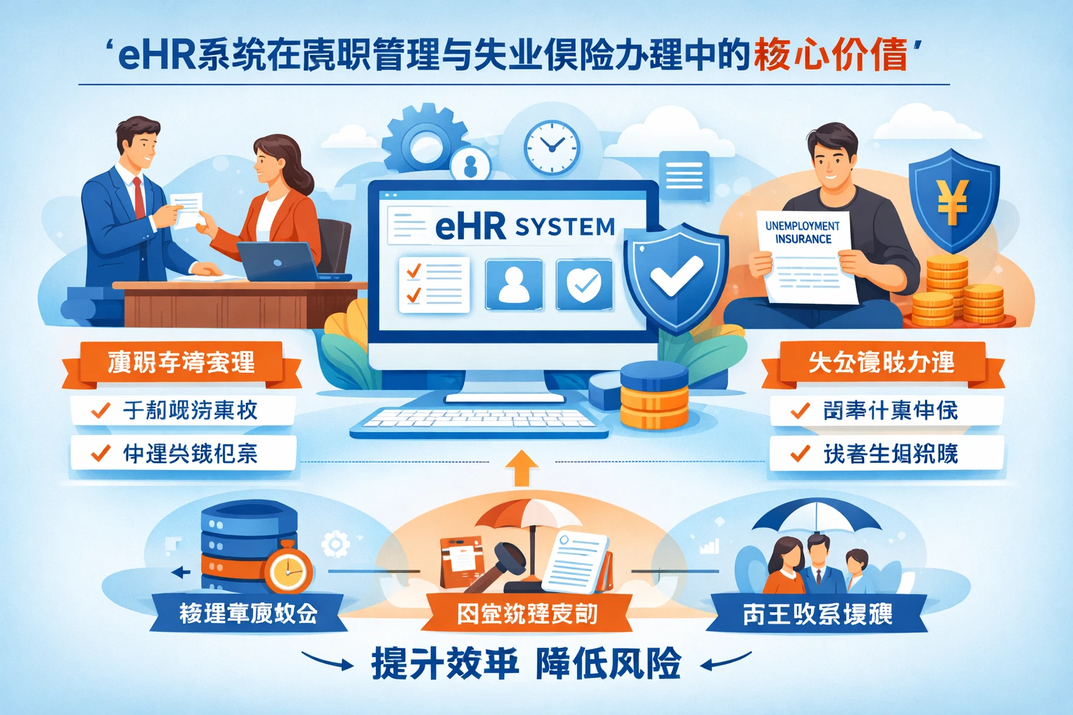 eHR系统在离职管理与失业保险办理中的核心价值