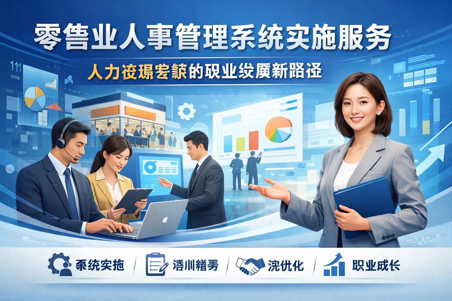 零售业人事管理系统实施服务：人力资源专家的职业发展新路径