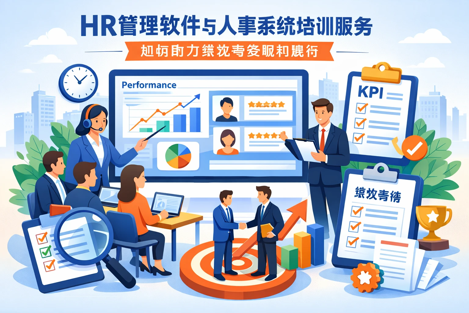 HR管理软件与人事系统培训服务如何助力绩效考核顺利推行
