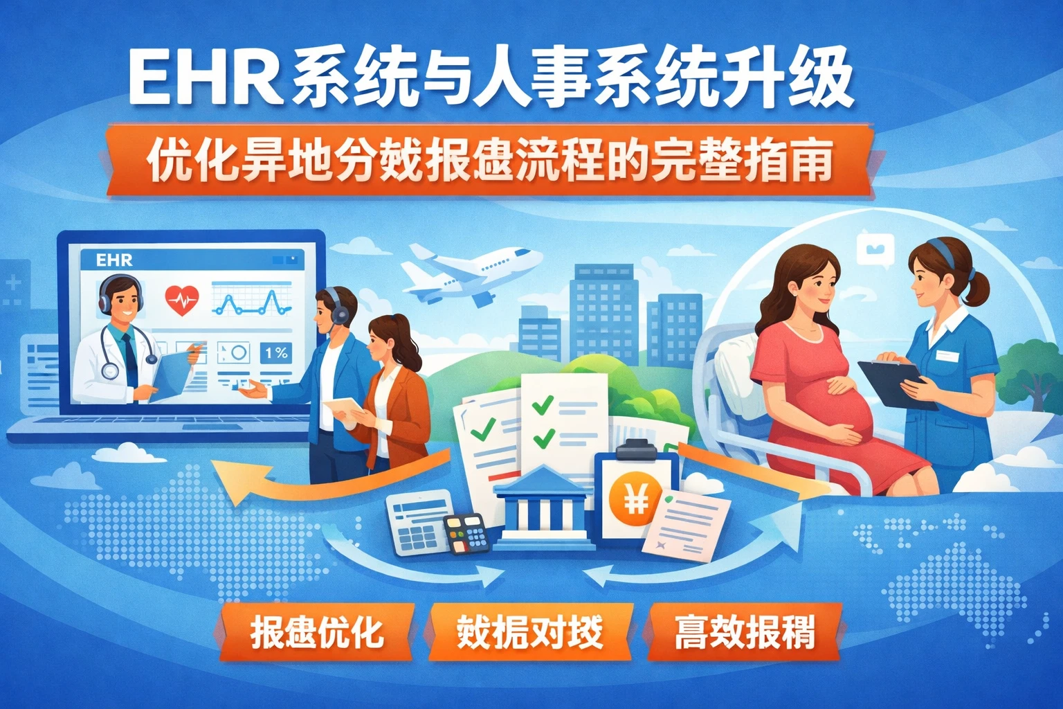 EHR系统与人事系统升级：优化异地分娩报盘流程的完整指南