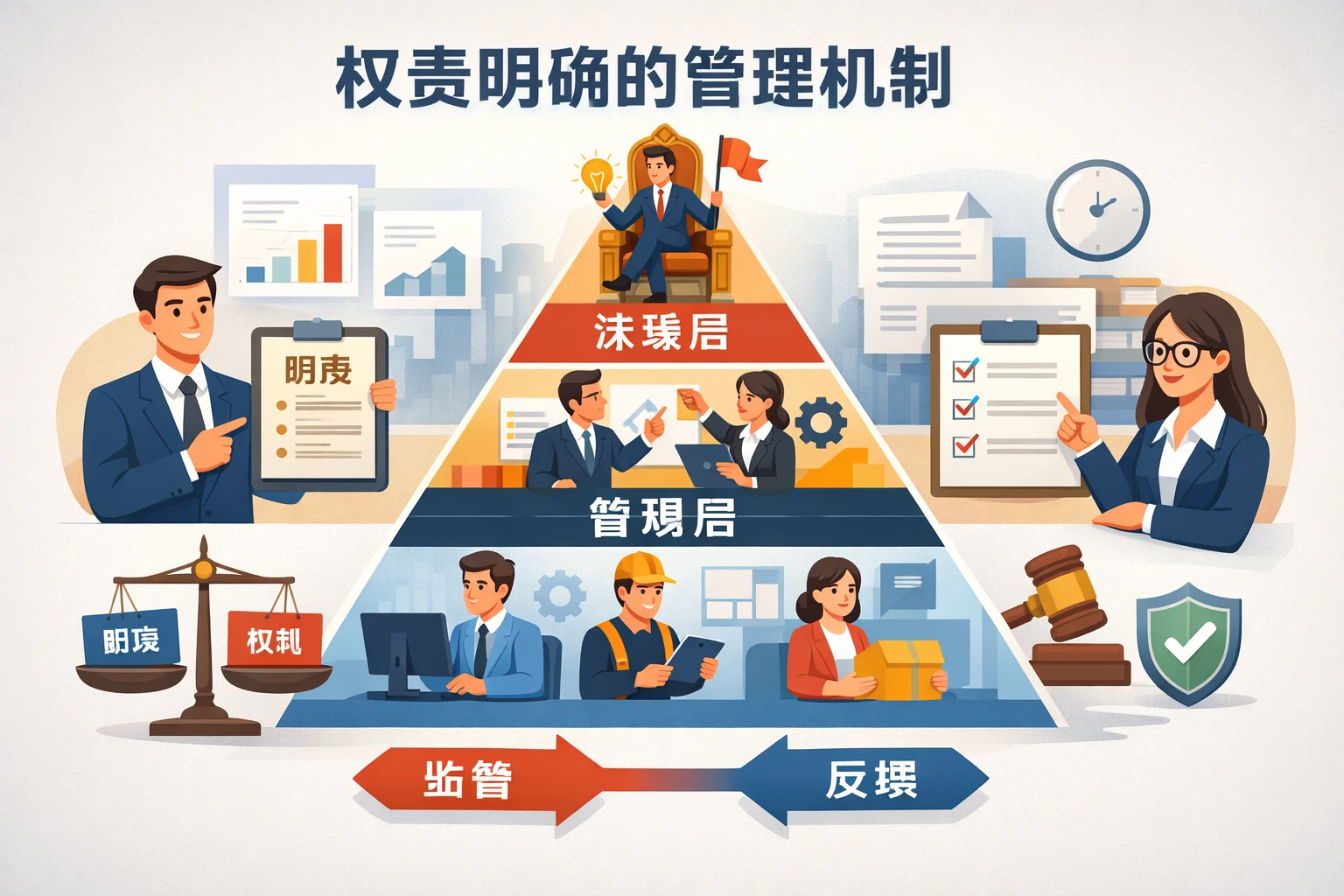 权责明确的管理机制