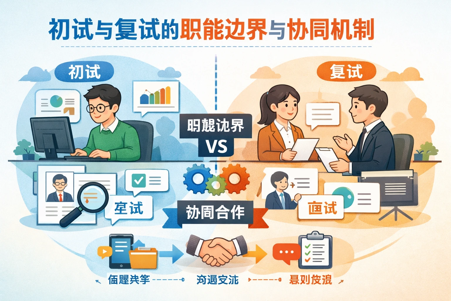 初试与复试的职能边界与协同机制