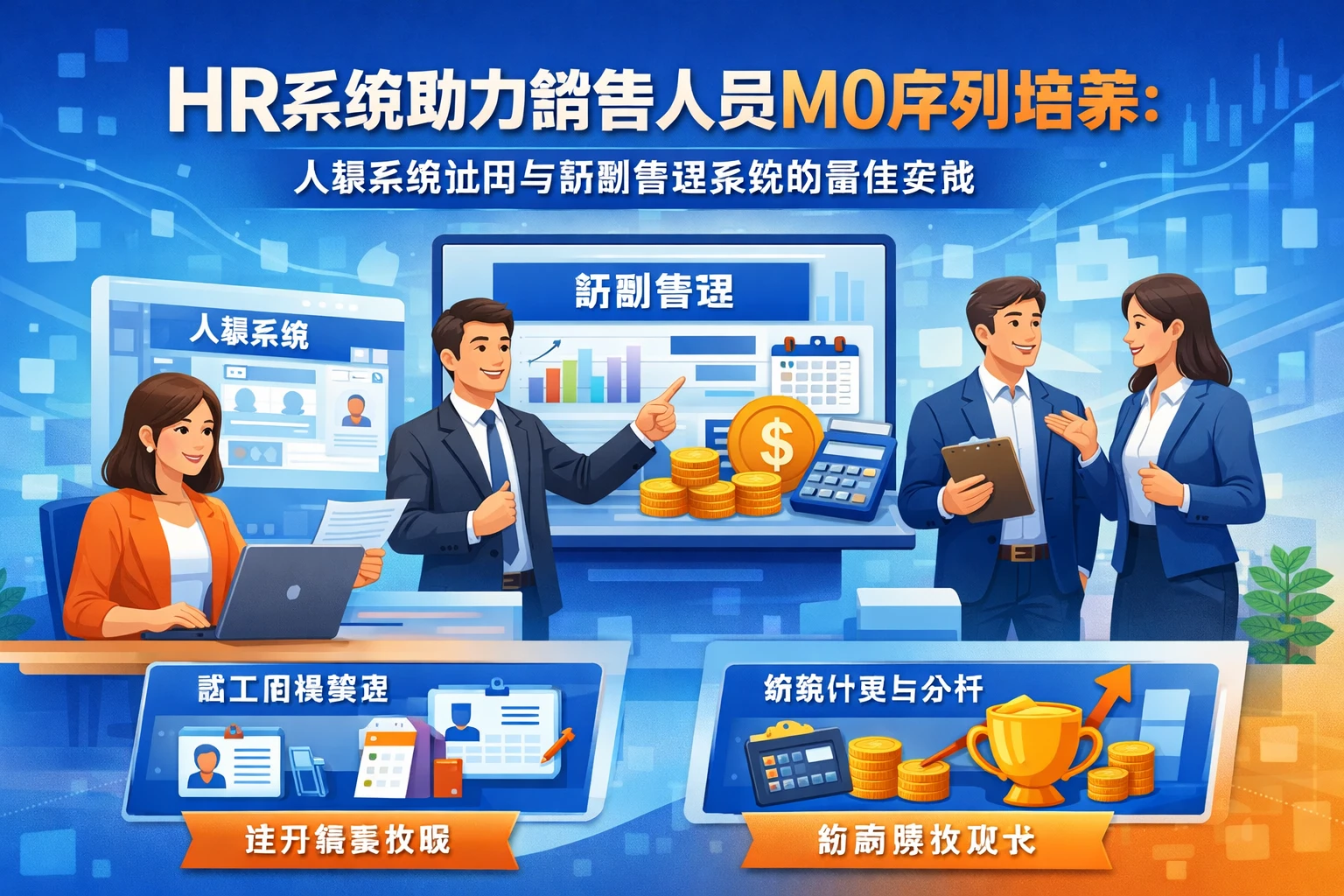 HR系统助力销售人员M0序列培养：人事系统试用与薪酬管理系统的最佳实践