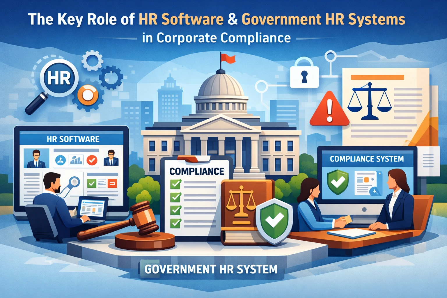 人力资源软件与政府人事管理系统在企业合规管理中的关键作用