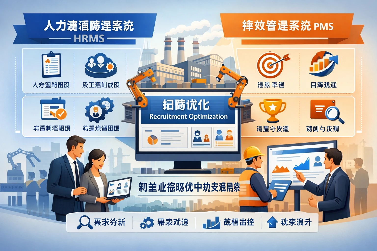 人力资源管理系统与绩效管理系统在制造业招聘优化中的实施服务