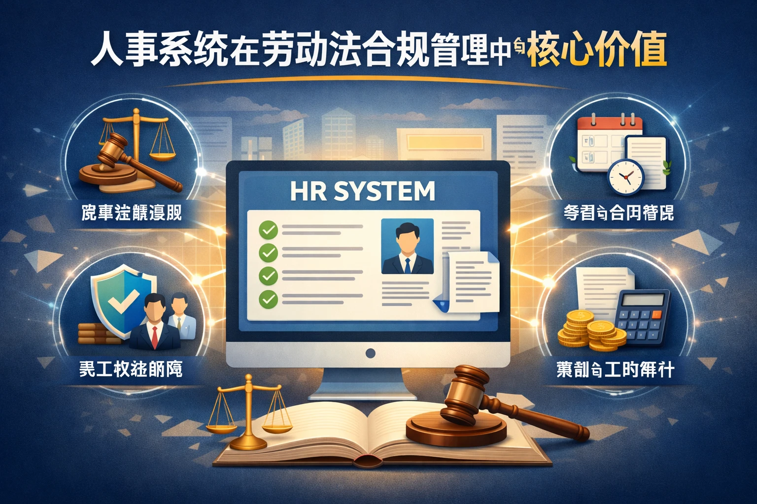 人事系统在劳动法合规管理中的核心价值