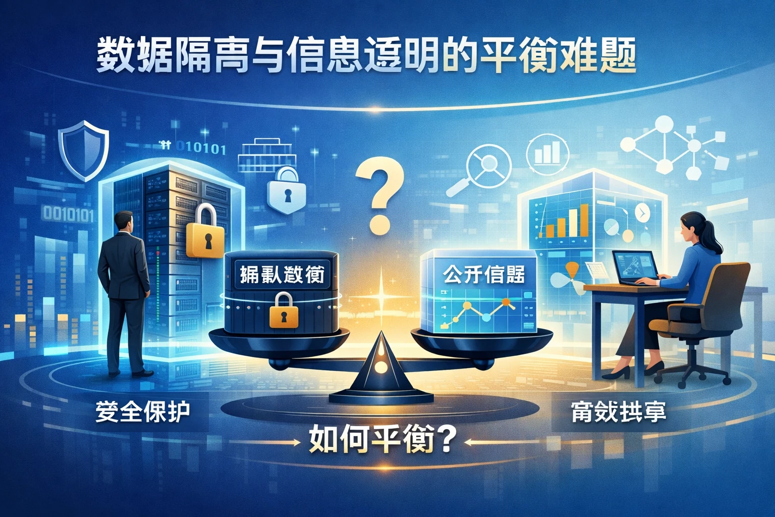 数据隔离与信息透明的平衡难题