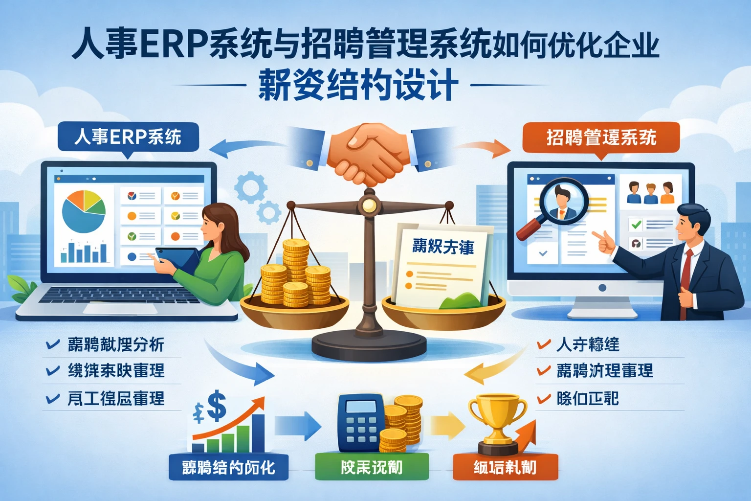 人事ERP系统与招聘管理系统如何优化企业薪资结构设计