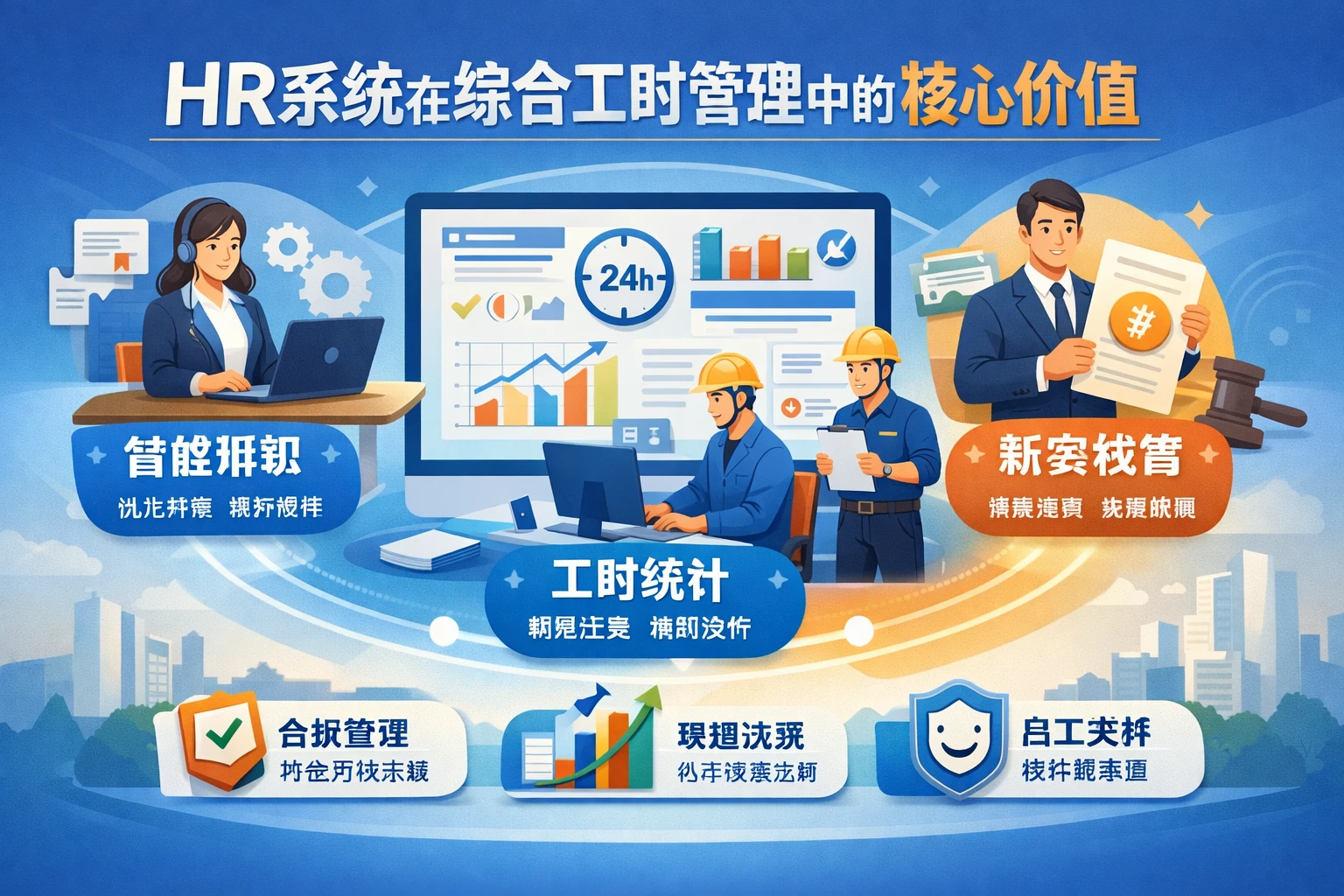 HR系统在综合工时管理中的核心价值