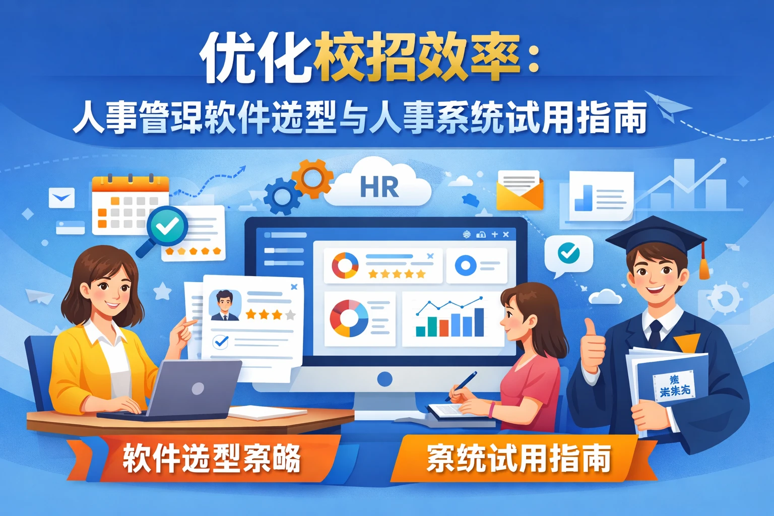 优化校招效率：人事管理软件选型与人事系统试用指南