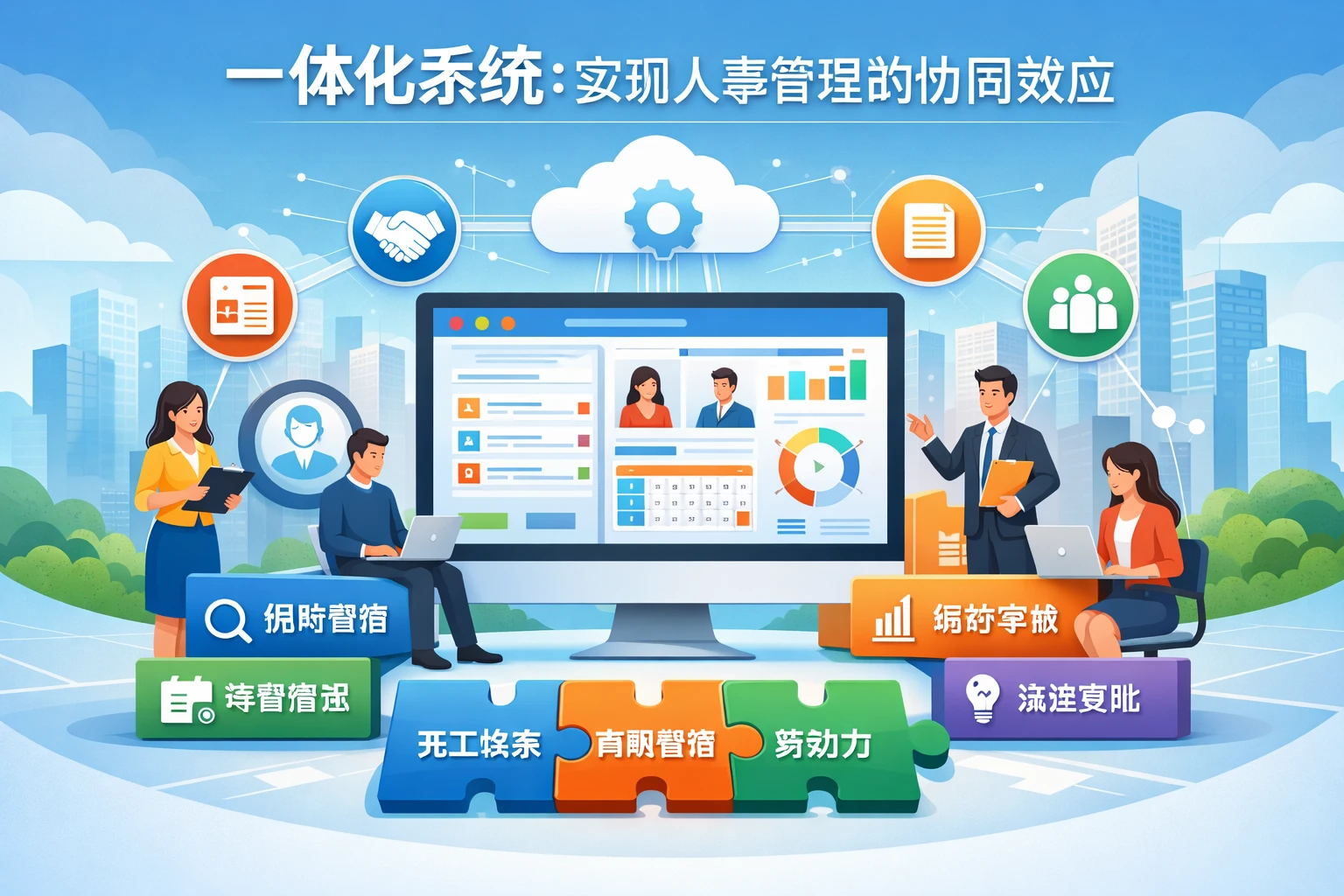 一体化系统：实现人事管理的协同效应