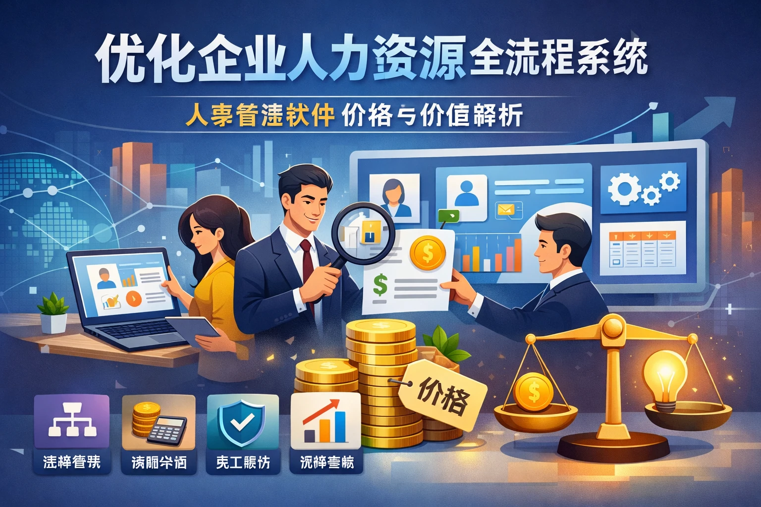 优化企业人力资源全流程系统:人事管理软件价格与价值解析