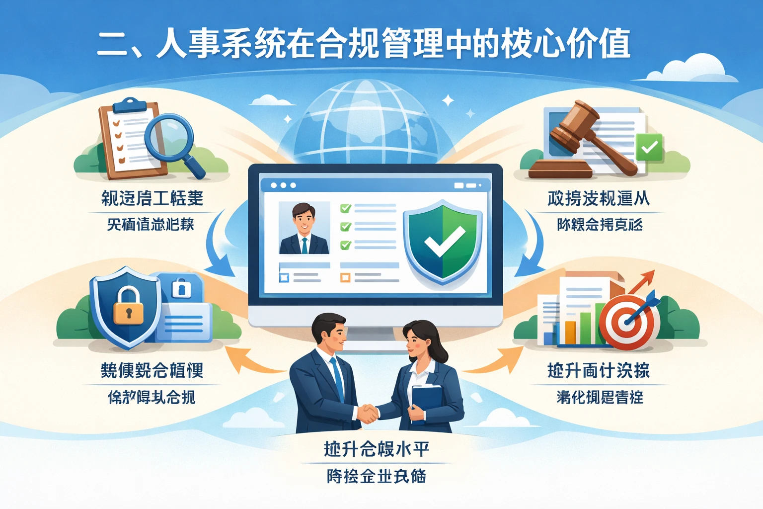 二、人事系统在合规管理中的核心价值