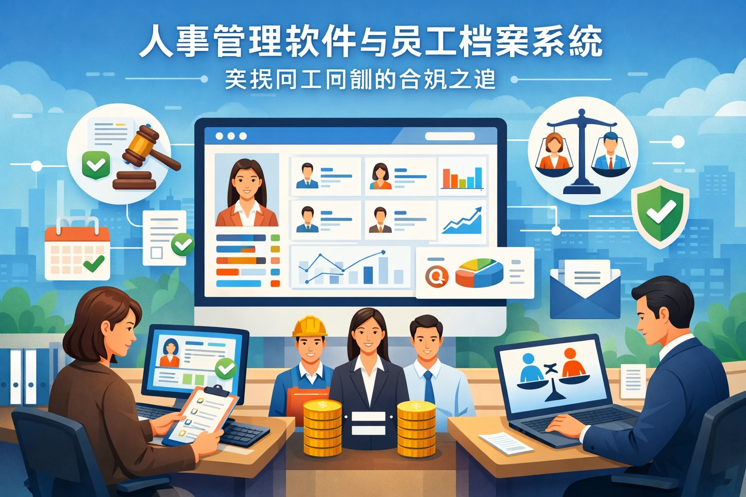 人事管理软件与员工档案系统：实现同工同酬的合规之道