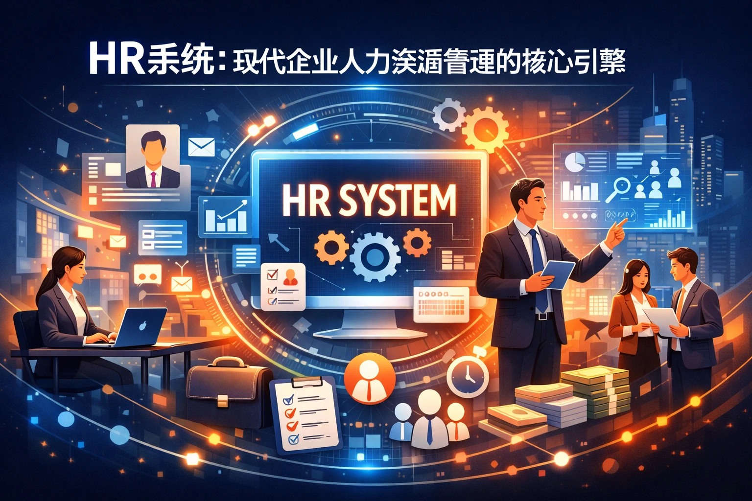 HR系统：现代企业人力资源管理的核心引擎