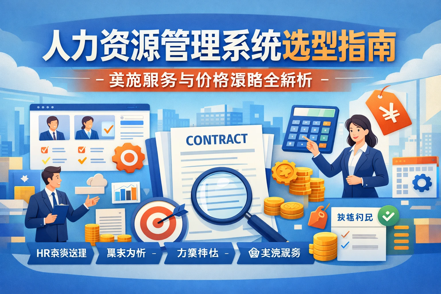 人力资源管理系统选型指南：实施服务与价格策略全解析