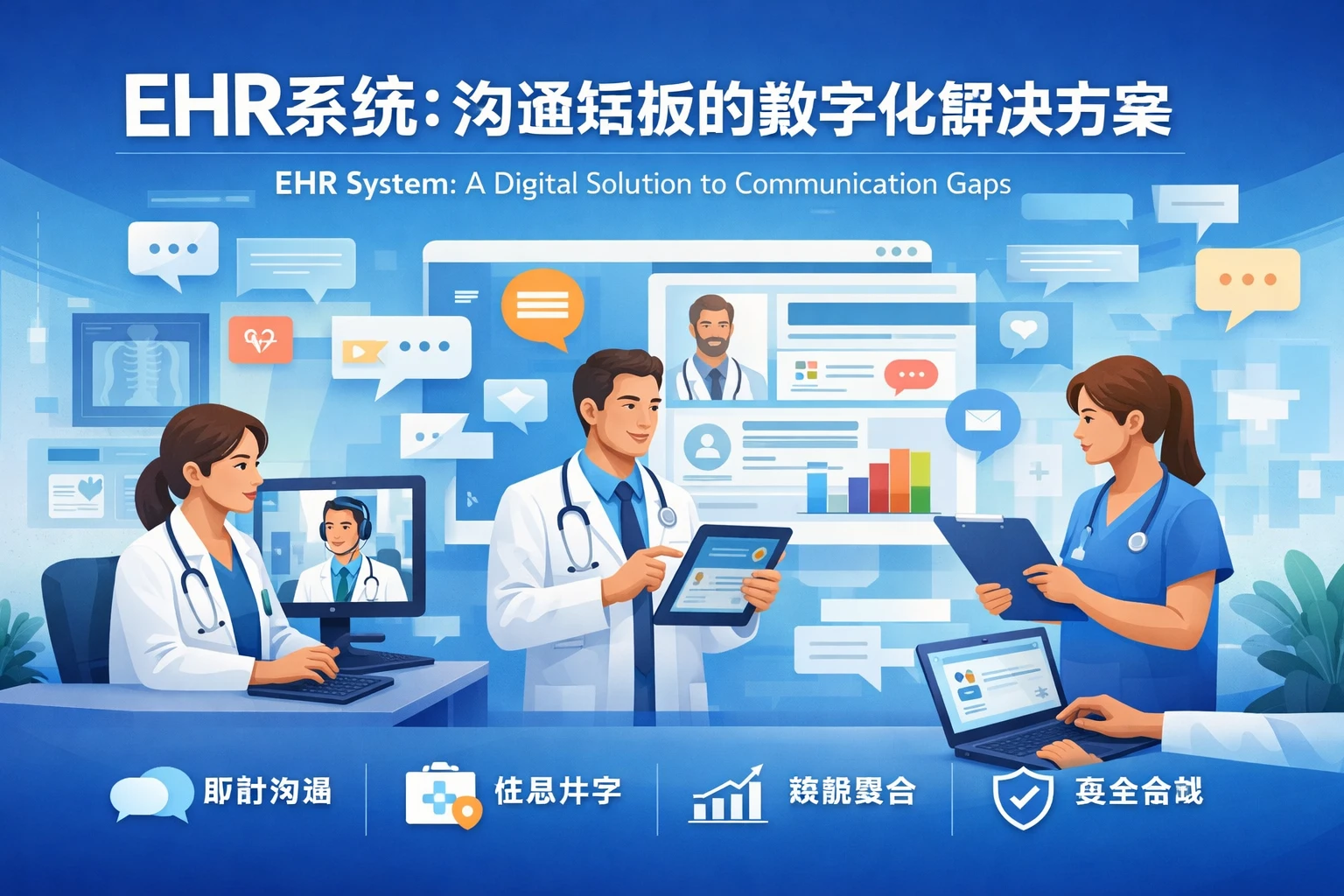 ehr系统：沟通短板的数字化解决方案