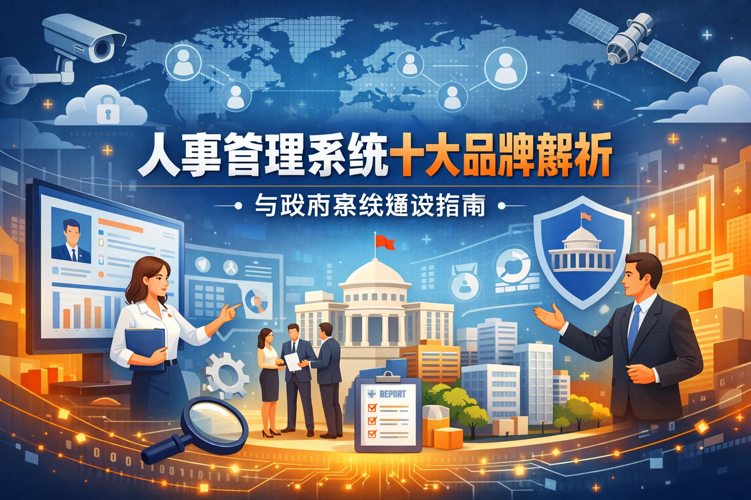 人事管理系统十大品牌解析与政府系统建设指南