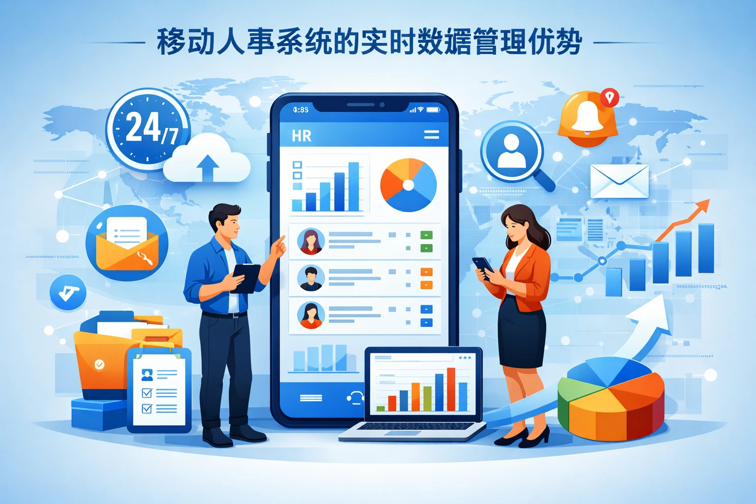 移动人事系统的实时数据管理优势