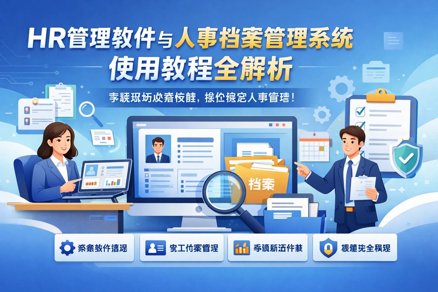 HR管理软件与人事档案管理系统使用教程全解析