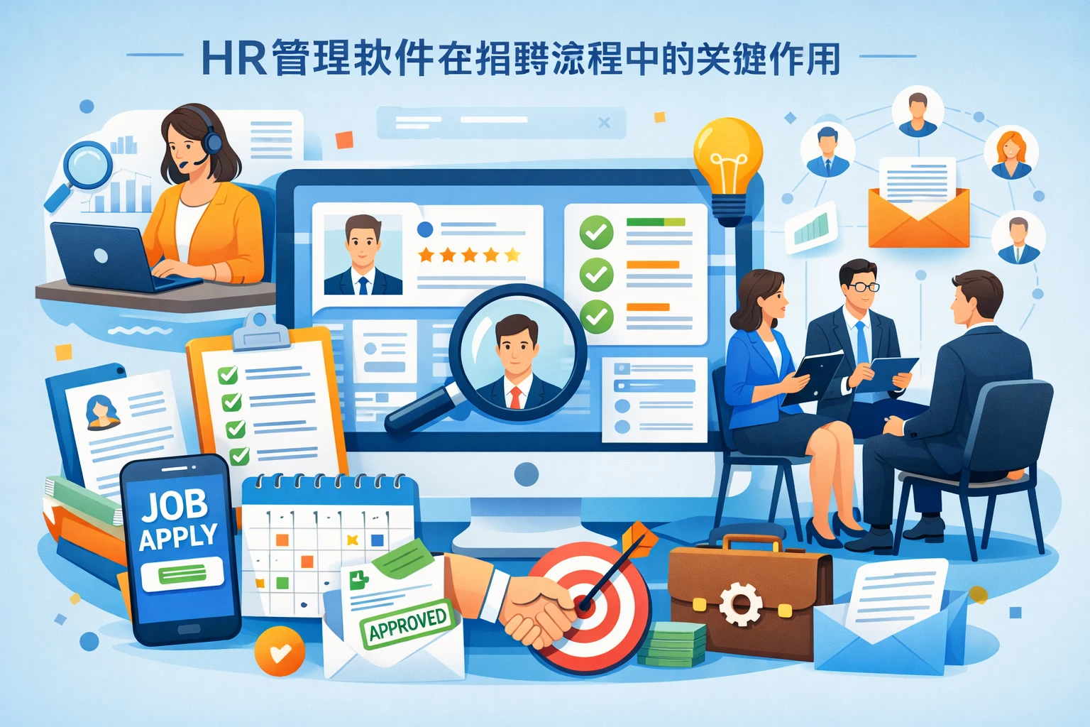 HR管理软件在招聘流程中的关键作用