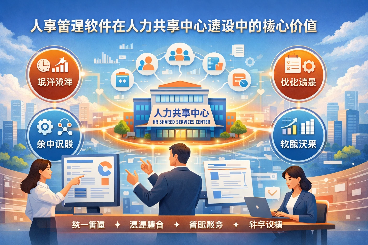 人事管理软件在人力共享中心建设中的核心价值