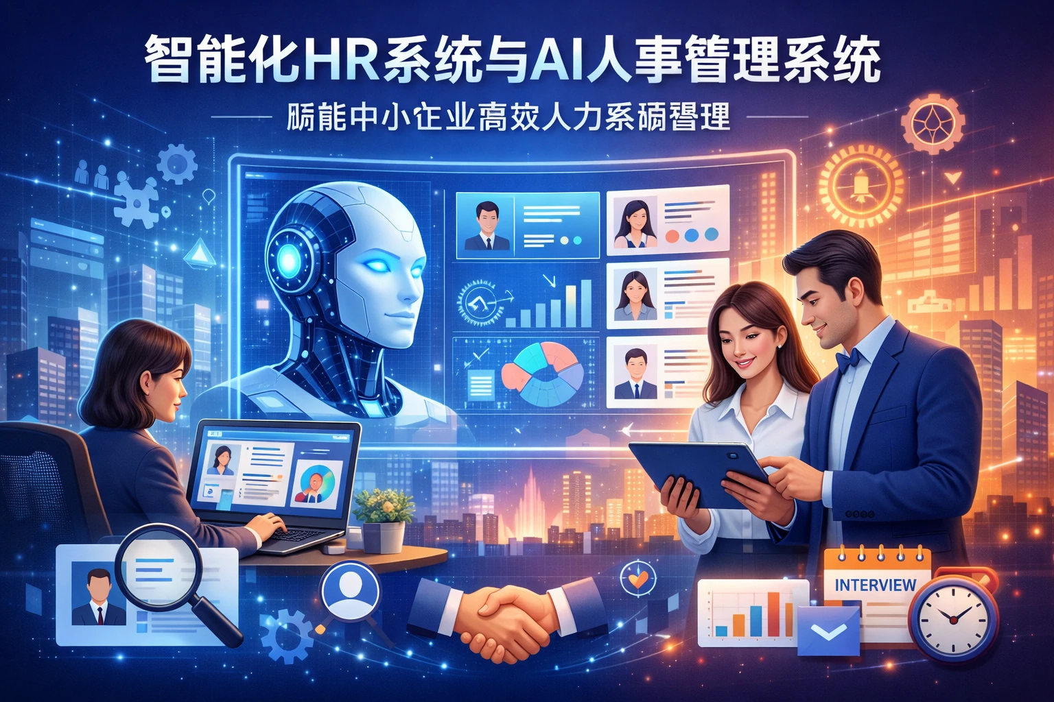 智能化HR系统与AI人事管理系统：赋能中小企业高效人力资源管理