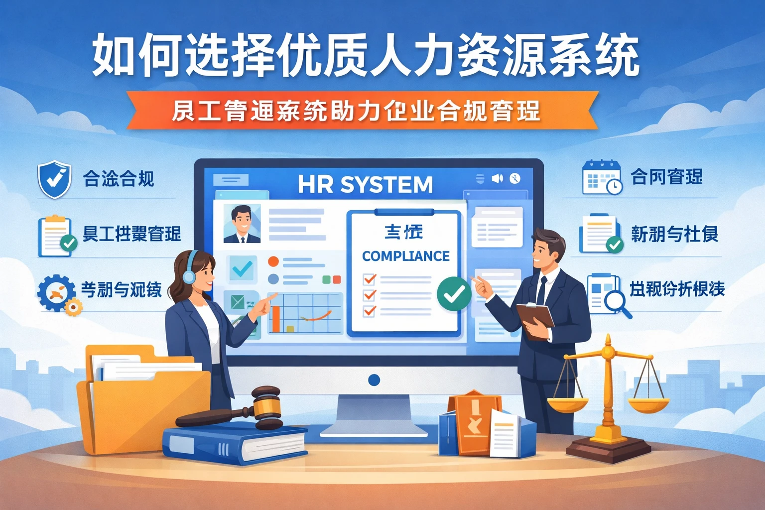 如何选择优质人力资源系统：员工管理系统助力企业合规管理